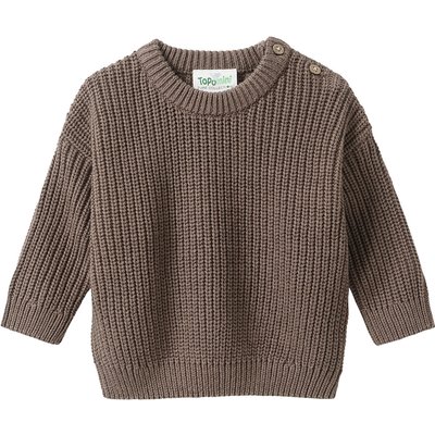 Newborn Strickpullover mit Rippstruktur