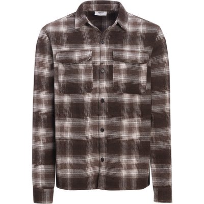 Herren Overshirt mit kariertem Design