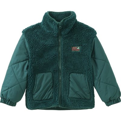 Jungen Teddyjacke mit Stepp-Details