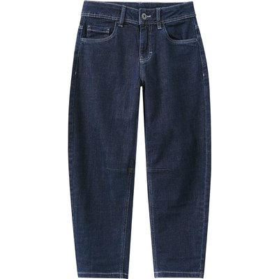 Jungen Barrel-Jeans aus Raw Denim
