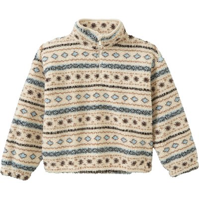 Mädchen Teddypullover mit Troyer