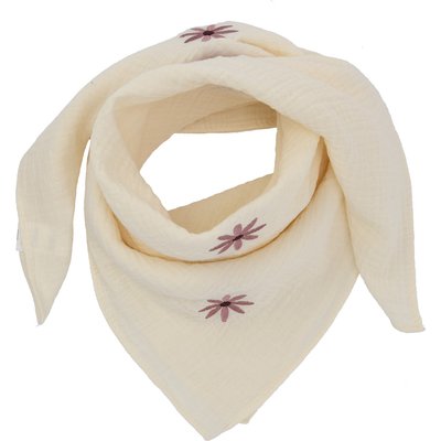 Damen Musselin-Bandana mit Stickerei