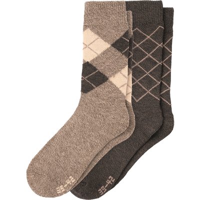 2 Paar Herren Socken mit Woll-Anteil
