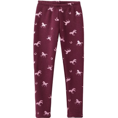 Mädchen Thermo-Leggings mit Pferde-Allover