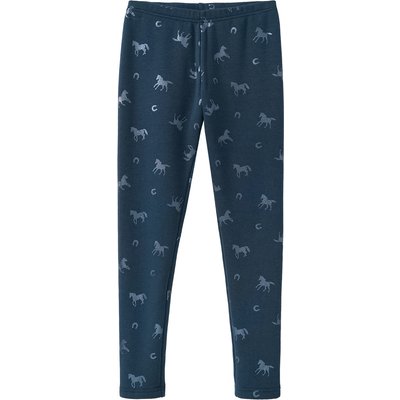 Mädchen Thermo-Leggings mit Pferde-Allover