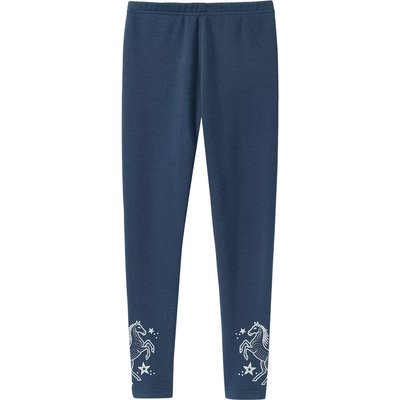 Mädchen Thermo-Leggings mit Pferde-Print