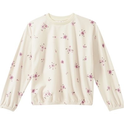 Mädchen Sweatshirt mit Allover-Motiv