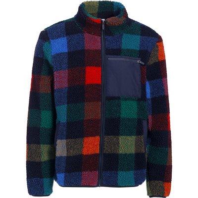 Herren Teddyjacke bunt kariert