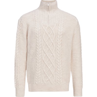 Herren Strickpullover im Troyer-Style