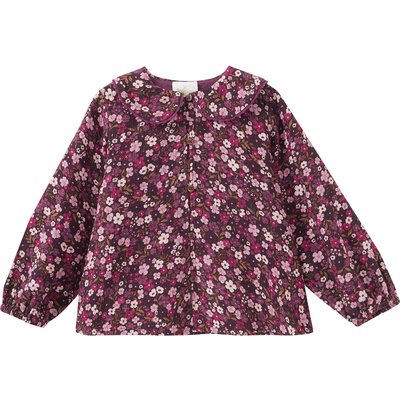 Mädchen Bluse im Millefleur-Look
