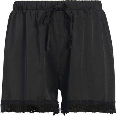 Damen Schlafshorts in Satin-Optik