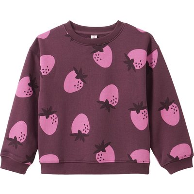 Mädchen Sweatshirt mit Allover-Print