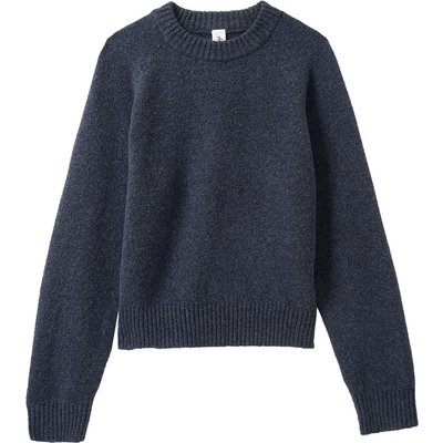 Mädchen Feinstrickpullover meliert
