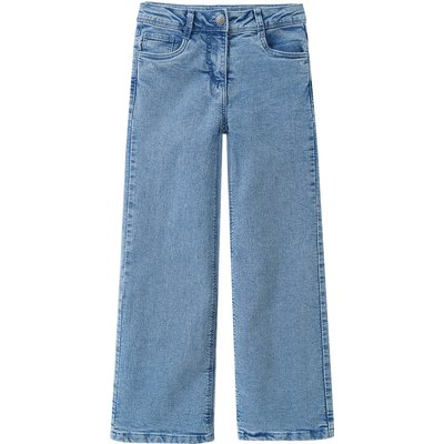 Mädchen Thermo-Jeans im Wide-Leg-Fit