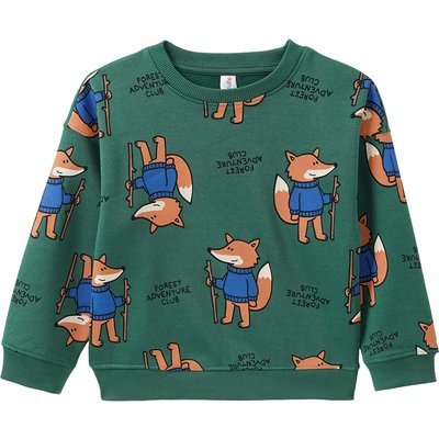 Jungen Sweatshirt mit Allover-Print