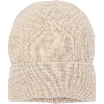Baby Merino-Strickmütze mit Umschlag