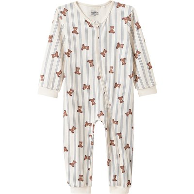 Baby Schlafanzug mit Bären-Print