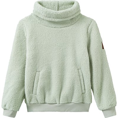 Mädchen Sweatshirt aus Teddyplüsch