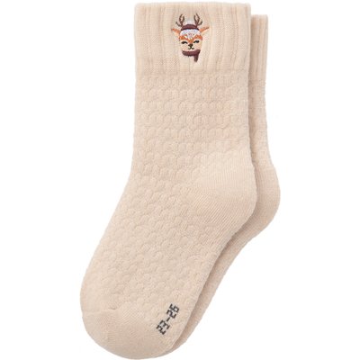 1 Paar Mädchen Thermo-Socken mit Stickerei