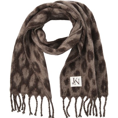 Damen Winterschal mit Leo-Muster