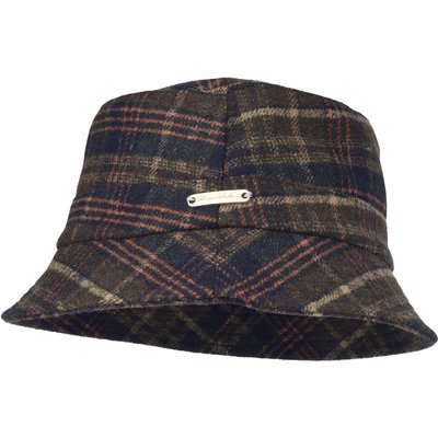 Damen Hut mit Karo-Muster