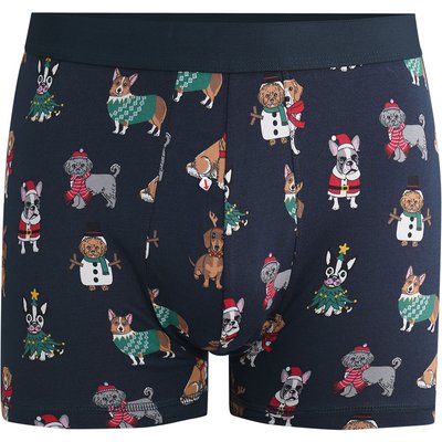 Herren Retroshorts mit Weihnachts-Motiven