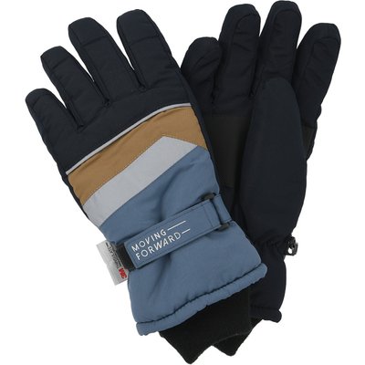 Jungen Handschuhe mit Farbteiler