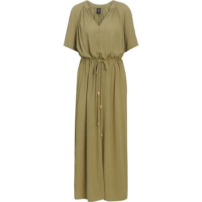 Damen Kleid in Crinkle-Optik