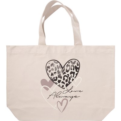 Canvas-Shopper mit Print