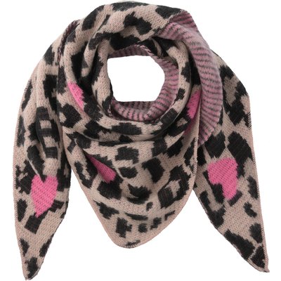 Damen Winterschal mit Mustermix