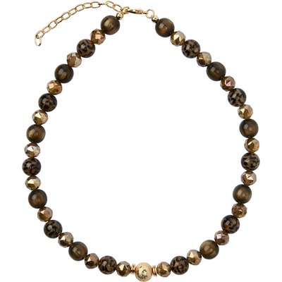 Damen Kette mit Perlen