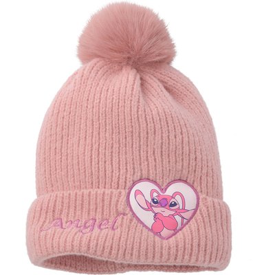 Stitch Strickmütze mit Pompon