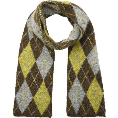 Damen Winterschal mit Rautenmuster