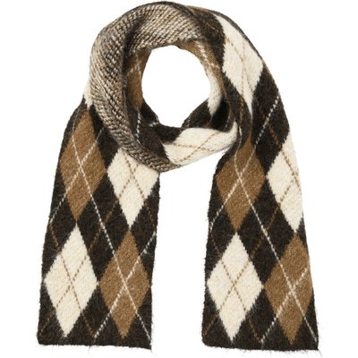 Damen Winterschal mit Rautenmuster