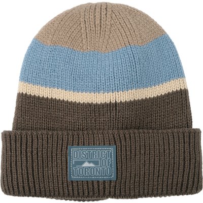 Jungen Strickmütze aus Rippstrick