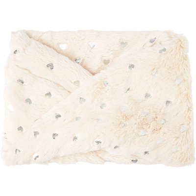 Mädchen Wintersnood mit Herzen-Allover