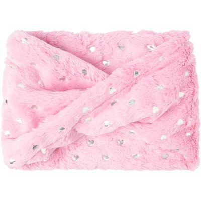 Mädchen Wintersnood mit Herzen-Allover