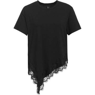 Damen Spitzenshirt mit kurzen Ärmeln