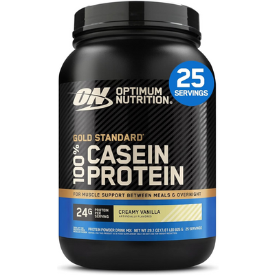 Optimum Nutrition Gold Standard 100 % Caséine, Vanille onctueuse 1,82 kg (55 portions)