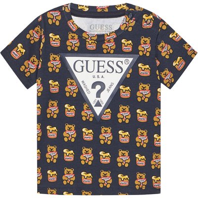 Guess T-Shirt H1YT00 K6YW1 Schwarz Regular Fit