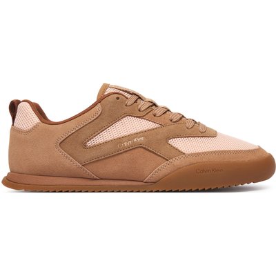Sneakers Calvin Klein Low Pro Runner Laceup Mesh Sue HW0HW03100 Braun