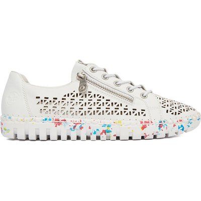 Halbschuhe Rieker CEO-M2357-80 Weiß