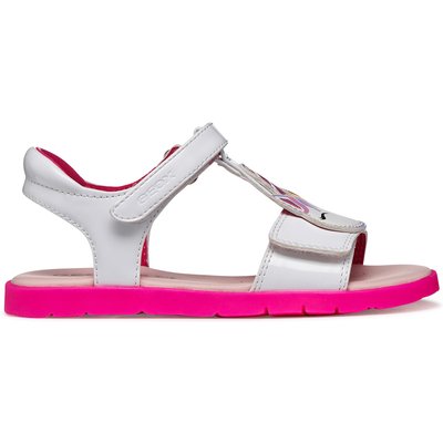 Sandalen Geox J Sandal Joyfoot Gir J65P1C 000HH C1441 S Weiß