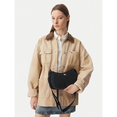 Handtasche Tommy Jeans Tjw Ess Daily Shoulder Bag AW0AW18768 Schwarz