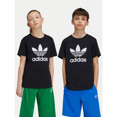 adidas T-Shirt adicolor Trefoil IY7421 Schwarz Regular Fit