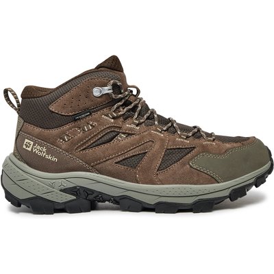 Trekkingschuhe Jack Wolfskin Vojo Tour Texapore Mid M A62072 Braun