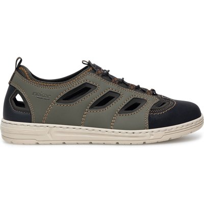 Halbschuhe Rieker 08665-54 Grün