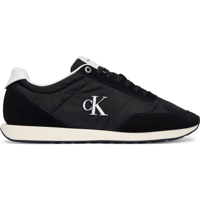 Sneakers Calvin Klein Jeans Retro Runner Ess Mix Mat YM0YM01361 Schwarz