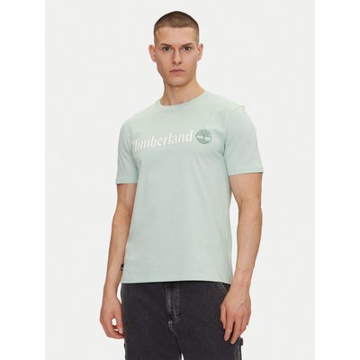 Timberland T-Shirt TB0A5UPQ Grün Regular Fit