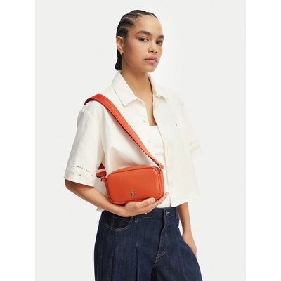 Handtasche Tommy Hilfiger Th Logotape Camera Bag AW0AW18741 Orange
